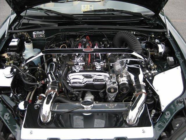 Wayne McCann's engine bay